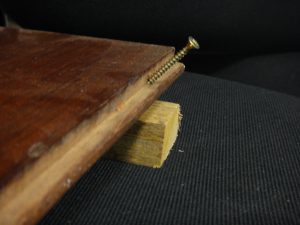Instalação com barrote